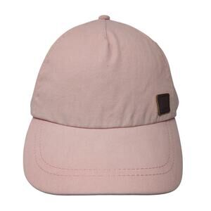 ROXY Strapback 5 Panel Cap Pink One Size Adjustable Lightweight Cotton